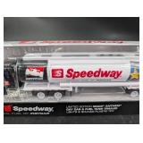 Speedway Mack Anthem Day Cab & Fuel Tank Trailer Lights & Sounds Toy