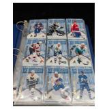 Pinnacle Hockey Insert Card Binder Mixed Lot