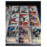 Pinnacle Hockey Insert Card Binder Mixed Lot