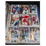 Pinnacle Hockey Insert Card Binder Mixed Lot