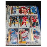 Pinnacle Hockey Insert Card Binder Mixed Lot