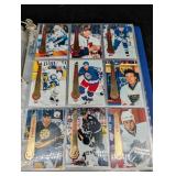 Pinnacle Hockey Insert Card Binder Mixed Lot
