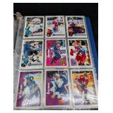 Pinnacle Hockey Insert Card Binder Mixed Lot