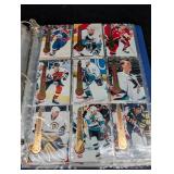 Pinnacle Hockey Insert Card Binder Mixed Lot
