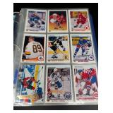 Vintage Hockey Trading Card Binder Mixed Lot