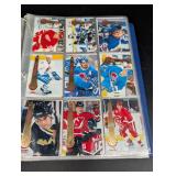 Vintage Hockey Trading Card Binder Mixed Lot
