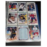 Vintage Hockey Trading Card Binder Mixed Lot