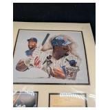 Kirby Puckett Framed Baseball Collector Print With Card & Plaque