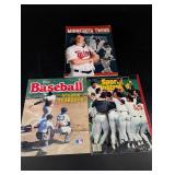 Vintage Baseball Yearbook, Sports Illustrated & Minnesota Twins Yearbooks (Lot of 3)