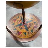 Globe Bar Cabinet Zodiac Map Design