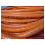 Husky 3/8 Air Hose & 2 Green Utility Hoses Mixed Lot Good Condition 2 garden hoses 1 air hose