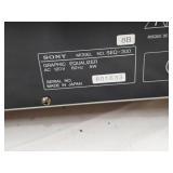 Sony SEQ-300 Graphic Equalizer 7 Band Spectrum Analyzer Japan Good