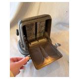 Vintage Art Deco Metal Electric Toaster Drop Front 8in Unbranded