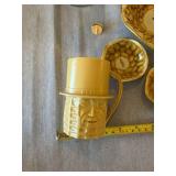 Vintage Planters Mr. Peanut Glass Jars Mug Bowls Advertising Lot