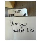 NOMA Bubble-Lites Vintage Christmas Light Bulbs w/ Box 10 Pc Asst