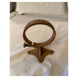 Vintage Cast Iron Adjustable Flower Pot Wall Mount Bracket Rust Patina