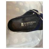 Birkenstock Arizona Blue Velvet Sandals Size 38 Womenâs Very Good