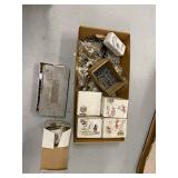 Mixed Locksmith Key Blank Hardware Lot Ilco Kwikset Framon Parts Used