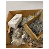 Mixed Locksmith Key Blank Hardware Lot Ilco Kwikset Framon Parts Used