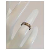Sterling Silver Engraved Band Ring