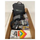 Olympus C-4040, Canon AF35ML & Pentax 105-R Camera Group w/ Cases