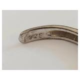 Sterling Silver Adjustable Heart Ring