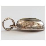 Sterling Silver Pendant with Abalone Shell Inlay