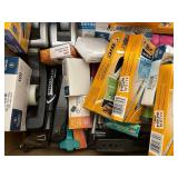 BIC Pens & Office Supply Assortment Pads Clips Staplers Open Box