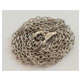 Sterling Silver Chain Link Style Necklace