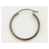 Sterling Silver Hoop Earrings