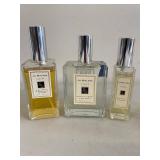 Jo Malone Annick Goutal Chanel Fragrance Bottle Lot Lime Basil Grapefruit No 5