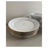 Fide Fajans Ingela Karlsson Ceramic Set w Estee Lauder Compact & Spoon Lot