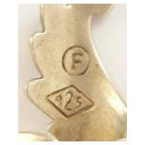 Sterling Silver Feather Wing Adjustable Ring