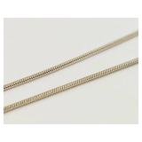 Sterling Silver Snake Chain Necklace