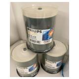 Philips Memorex Imation Blank CD-R DVD+R Spindle Lot 5x 100pk
