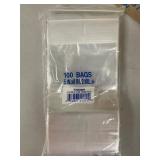 LK Plastics 5x8 2 Mil Poly Seal Top Bags 1000/Case F20508H New