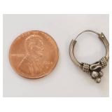 Sterling Silver Mini Hoop Earrings