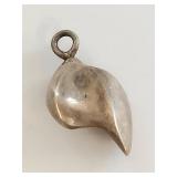 Sterling Silver Uniquely Shapped Pendant