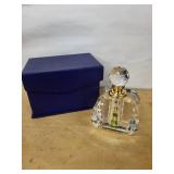 Heartland Americana Crystal Perfume Bottle With Stopper and Box