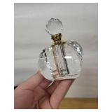 Heartland Americana Crystal Perfume Bottle With Stopper and Box