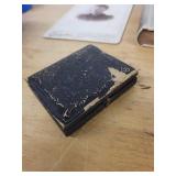 Mixed Vintage Photo Ephemera With Paradise Lost Book & Printing Blocks (Lot of 8)