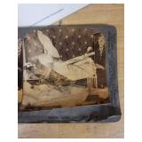 Mixed Vintage Photo Ephemera With Paradise Lost Book & Printing Blocks (Lot of 8)