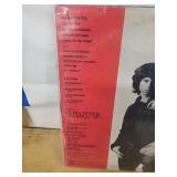 The Doors Greatest Hits, Janis Joplin Kozmic Blues, Lps and Janis Joplin Portrait Printed on a Dictionary Page (Lot of 3)