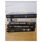 Stephen King, Anne Rice, Edgar Allan Poe & Jack London Paperback Books (Lot of 5)