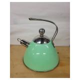 Lepicure Whistling Kettle Mint Green Stainless Steel With Lid