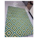 Shaw Al Fresco Collection 5x7 Indoor/Outdoor Area Rug