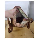 Cole Haan Green Suede Handbag & Patterned Handbag Mixed Lot