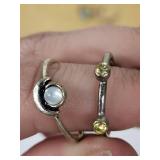 Sterling Silver 925 Gemstone Rings (Lot of 5)