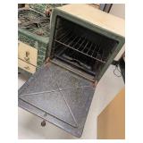 Magic Chef Vintage Green Marbleized Gas Stove Oven Broiler