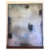 Kippi Leonard Titled "Indigo Highway One" Oil on Linen 60x48 Framed